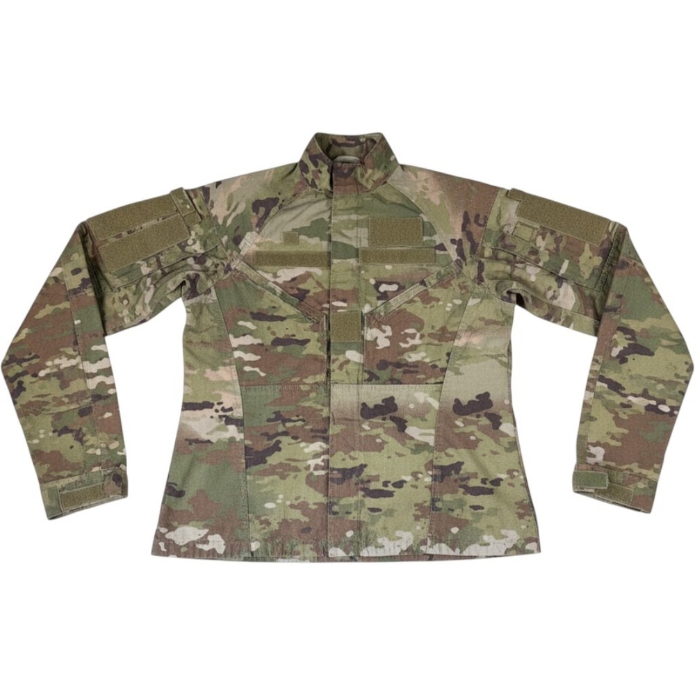 Massif Womens ML 2-Piece Flight Suit Military Jacket OCP Multicam FR Nomex USA
